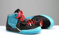 2013 nike air yeezy 2 south beach chaussures hommes new style france west black blue